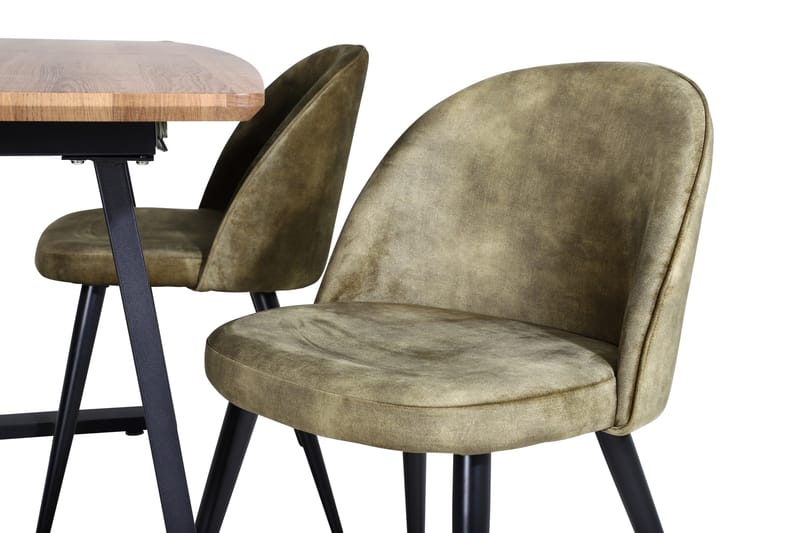 Leah Forlengningsbar bord med 4 Sedavi Spisestoler - Møbler - Bord - Spisegruppe