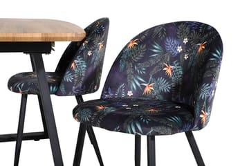 Leah Forlengningsbar bord med 4 Sedavi Spisestoler - Møbler - Bord - Spisegruppe