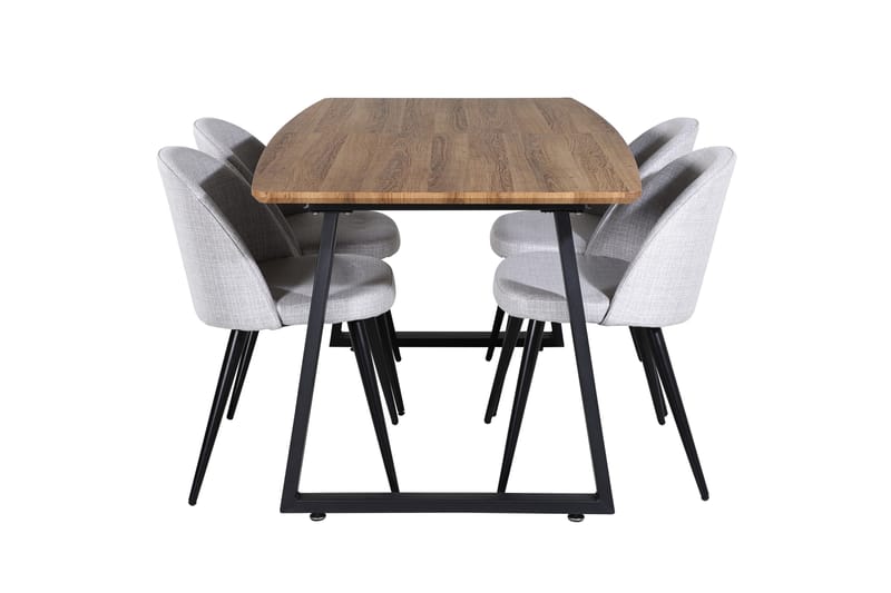 Leah Forlengningsbar bord med 4 Sedavi Spisestoler - Møbler - Bord - Spisegruppe