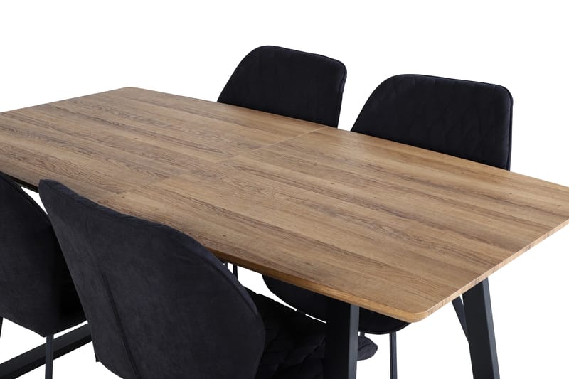 Leah Forlengningsbar bord med 4 Sumoas Spisestoler - Møbler - Bord - Spisegruppe