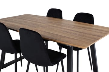 Leah Forlengningsbar bord med 4 Ypas Spisestoler - Møbler - Bord - Spisegruppe