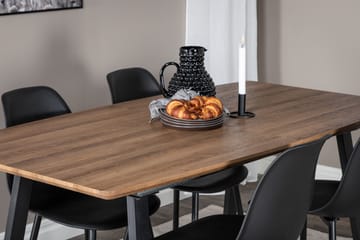 Leah Forlengningsbar bord med 4 Ypas Spisestoler - Møbler - Bord - Spisegruppe