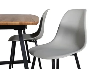 Leah Forlengningsbar bord med 4 Ypas Spisestoler - Møbler - Bord - Spisegruppe