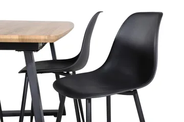 Leah Forlengningsbar bord med 4 Ypas Spisestoler - Møbler - Bord - Spisegruppe