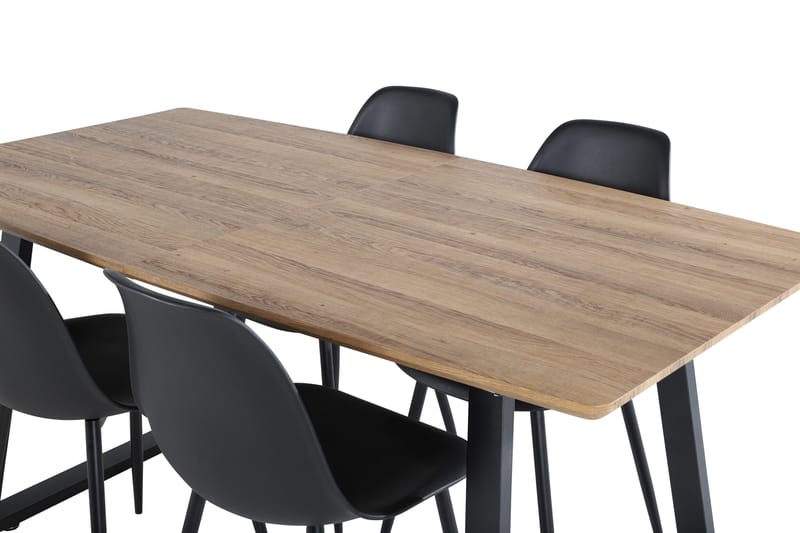 Leah Forlengningsbar bord med 4 Ypas Spisestoler - Møbler - Bord - Spisegruppe
