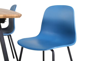 Leah Forlengningsbart Spisebord med 4 Kullersbro Spisestol - Møbler - Bord - Spisegruppe