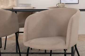 Leif spisebord med 4 Berit Spisestol - Møbler - Bord - Spisegruppe