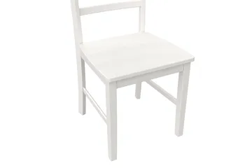 Loukas Spisegruppe 3-deler - Hvit - Møbler - Bord - Spisegruppe