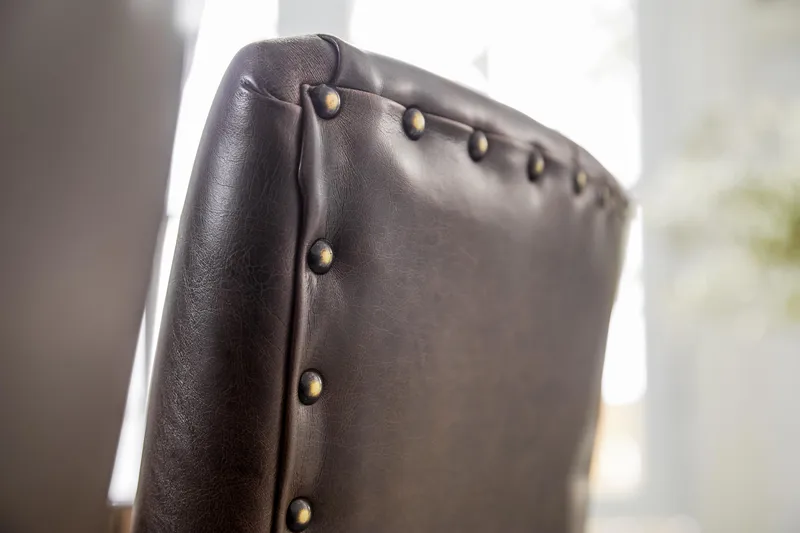 Lyon Forlengningsbar Spisegruppe 200 cm med 6 Tuva Stol - Natur/Hvit/Brun - Møbler - Bord - Spisegruppe