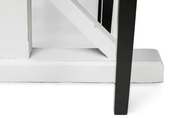 Lyon Forlengningsbar Spisegruppe 200 cm med 6 Tuva Stol - Natur/Hvit/Svart - Møbler - Bord - Spisegruppe