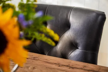 Lyon Forlengningsbar Spisegruppe 200 cm med 6 Tuva Stol - Natur/Svart - Møbler - Bord - Spisegruppe