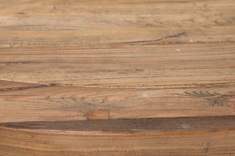 Lyon Spisegruppe Ø150 cm Rund med 4 Tuva Stoler - Vintage Natur/Hvit/Brun - Møbler - Bord - Spisegruppe