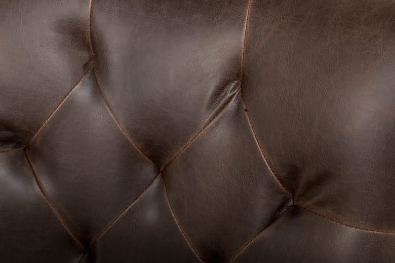 Lyon Spisegruppe Ø150 cm Rund med 4 Tuva Stoler - Vintage Natur/Hvit/Brun - Møbler - Bord - Spisegruppe