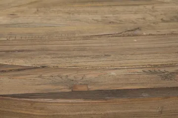 Lyon Spisegruppe Ø150 cm Rund med 6 Viktoria Stoler - Vintage Natur / Hvit / Beige - Møbler - Bord - Spisegruppe