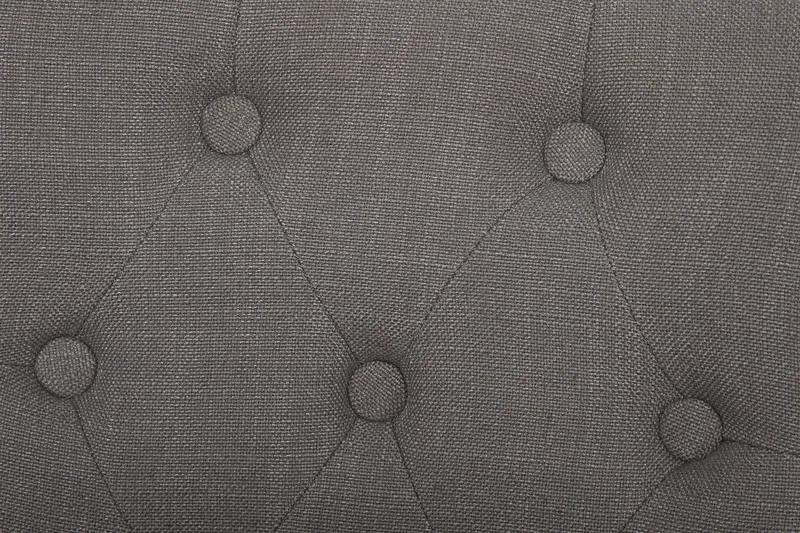 Lyon Spisegruppe Ø150 cm Rund med 6 Viktoria Stoler - Vintage Natur/Hvit/Grå - Møbler - Bord - Spisegruppe