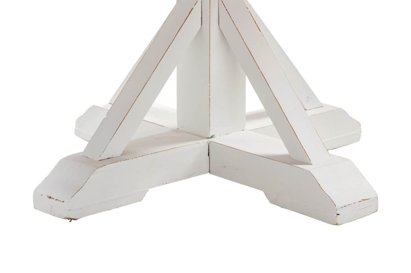 Lyon Spisegruppe 120 cm Rund inkl. 4 Bergviken Stoler - Brun/Hvit - Møbler - Bord - Spisegruppe