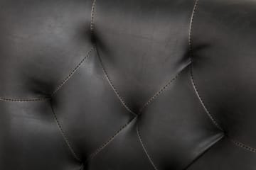 Lyon Spisegruppe 150 cm Rund med 4 Tuva Lenestol - Vintage Alm/Hvit/Svart PU - Møbler - Bord - Spisegruppe