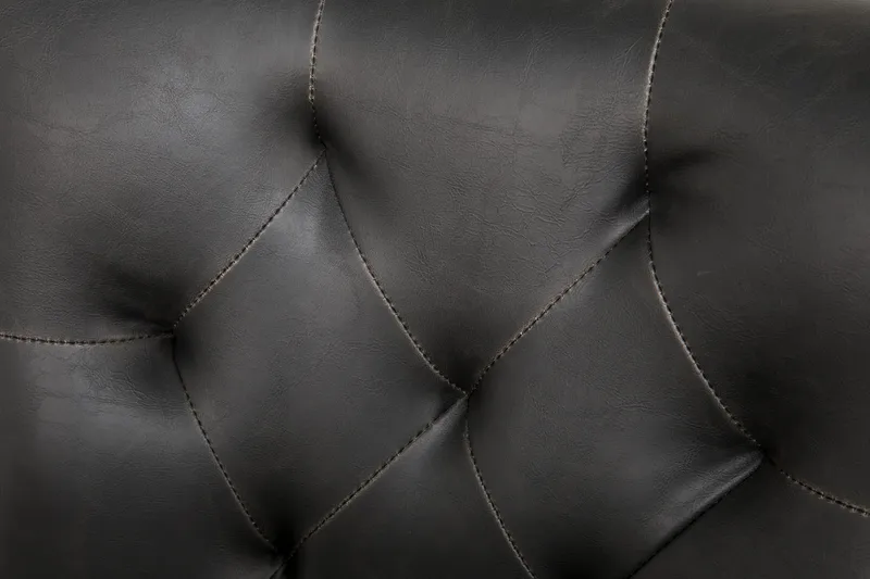 Lyon Spisegruppe 150 cm Rund med 4 Tuva Lenestol - Vintage Alm/Hvit/Svart PU - Møbler - Bord - Spisegruppe