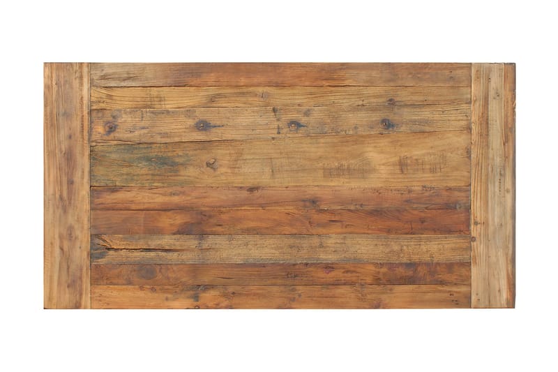 Lyon Spisegruppe 200 cm med 6 Tuva Stol - Natur/Hvit/Brun - Møbler - Bord - Spisegruppe