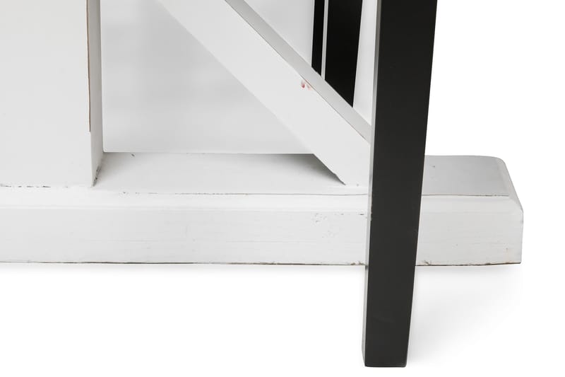 Lyon Spisegruppe 200 cm med 6 Tuva Stol - Natur/Hvit/Svart - Møbler - Bord - Spisegruppe