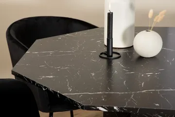 Marbs rundt spisebord med 4 Berit Spisestol - Møbler - Bord - Spisegruppe