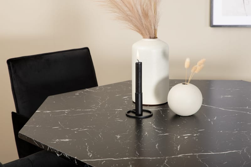 Marbs rundt spisebord med 4 Pippi Spisestol - Møbler - Bord - Spisegruppe