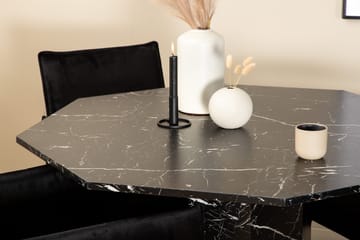 Marbs Rundt Spisebord med 4stk Pippi Spisestol - Møbler - Bord - Spisegruppe