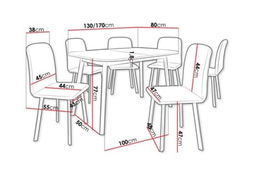 Narberth Spisegruppe - Møbler - Bord - Spisegruppe