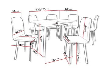 Narberth Spisegruppe - Møbler - Bord - Spisegruppe