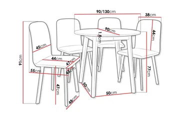 Narberth Spisegruppe - Møbler - Bord - Spisegruppe