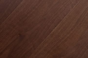 Noira Spisebord 120 cm Valnøtt Rundt med 4 Gemmiano Spisestoler - Brun - Møbler - Bord - Spisegruppe