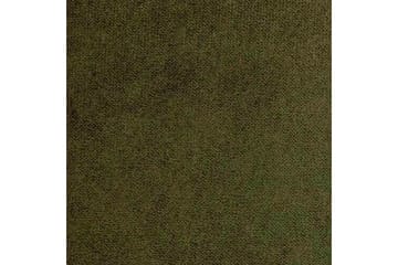 Patrickswell kvadratisk spisegruppe 80x80 cm – Spisebord med 4 spisestoler i tre med polstret rygg - Hvit|Olivengrønn - Møbler - Bord - Spisegruppe