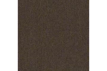 Patrickswell Rektangulær Spisegruppe – Spisebord med Valnøddeutseende og 6 Spisestoler med Rett Polstret Rygg i Tre - Mørkebrun|Brun - Møbler - Bord - Spisegruppe