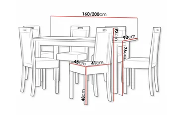 Patrickswell Spisegruppe - Møbler - Bord - Spisegruppe