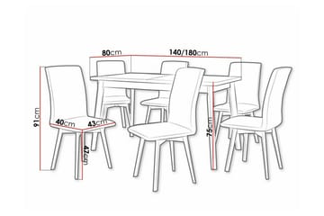 Patrickswell Spisegruppe - Møbler - Bord - Spisegruppe