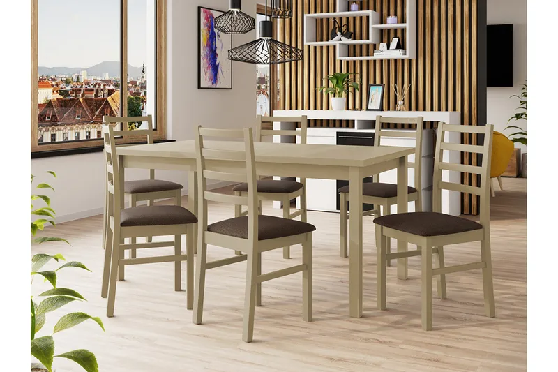 Patrickswell Spisegruppe - Møbler - Bord - Spisegruppe