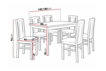 Patrickswell Spisegruppe - Møbler - Bord - Spisegruppe