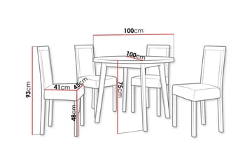 Patrickswell Spisegruppe - Møbler - Bord - Spisegruppe