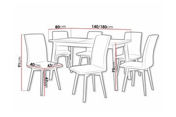Patrickswell Spisegruppe - Møbler - Bord - Spisegruppe