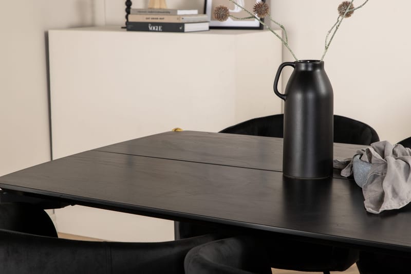 Pelle Spisebord med 6stk Berit Spisestol - Møbler - Bord - Spisegruppe