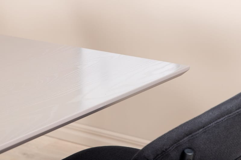 Penny Spisegruppe 190 cm inkl. 6 Moncoll Stoler - Grå/Svart - Møbler - Bord - Spisegruppe