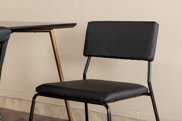 Pipi Spisegruppe 190 cm inkl. 6 Kenth Stoler - Svart/Kobber - Møbler - Bord - Spisegruppe