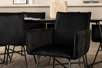 Pippi spisebord med 6 Pippi Spisestol - Møbler - Bord - Spisegruppe