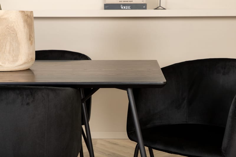 Pippi Spisebord med 6stk Berit Spisestol - Møbler - Bord - Spisegruppe