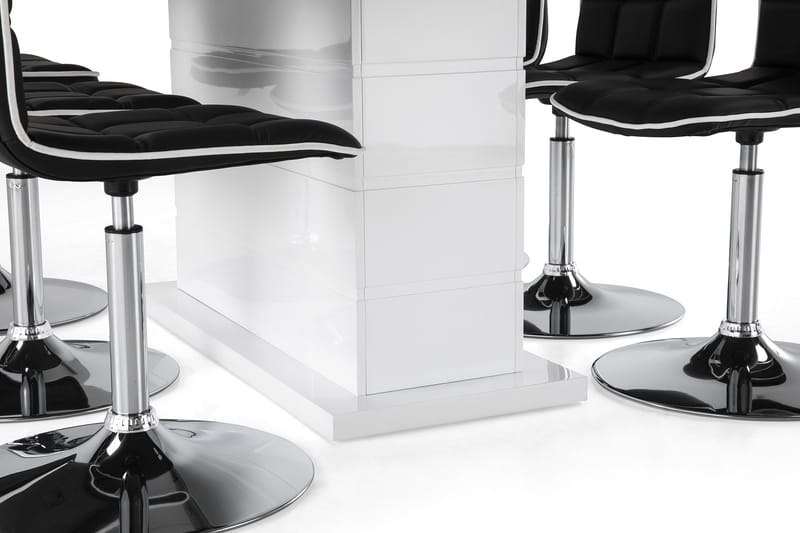 Ratliff Forlengningsbar Spisegruppe 180 cm m 6 Frida Stol - Møbler - Bord - Spisegruppe