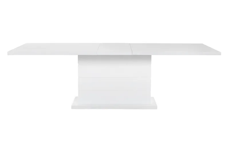 Ratliff Spisegruppe 180 cm + 8 Sorado Stoler - Hvit/Krom - Møbler - Bord - Spisegruppe