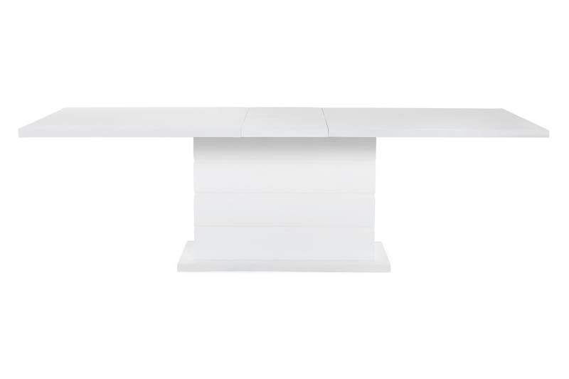 Ratliff Spisegruppe 180 cm + 4 Sorado Stoler - Hvit/Krom - Møbler - Bord - Spisegruppe