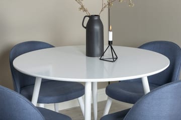 Ridones Spisegruppe 100 cm Rund + 4 Sedavi Spisestoler - Møbler - Bord - Spisegruppe