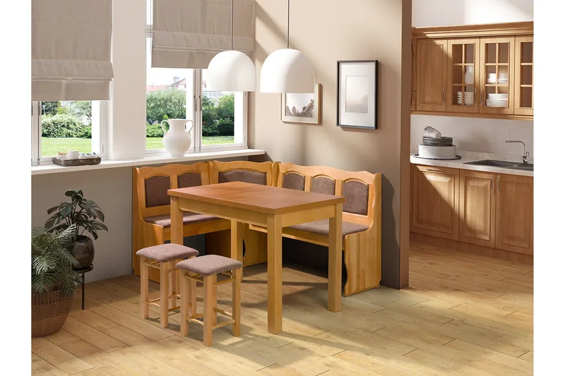Sialana Kjøkkenmøbelsett - Or - Møbler - Bord - Spisegruppe