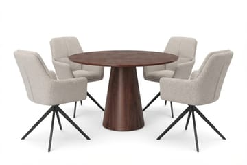 110 cm - Mørk brun